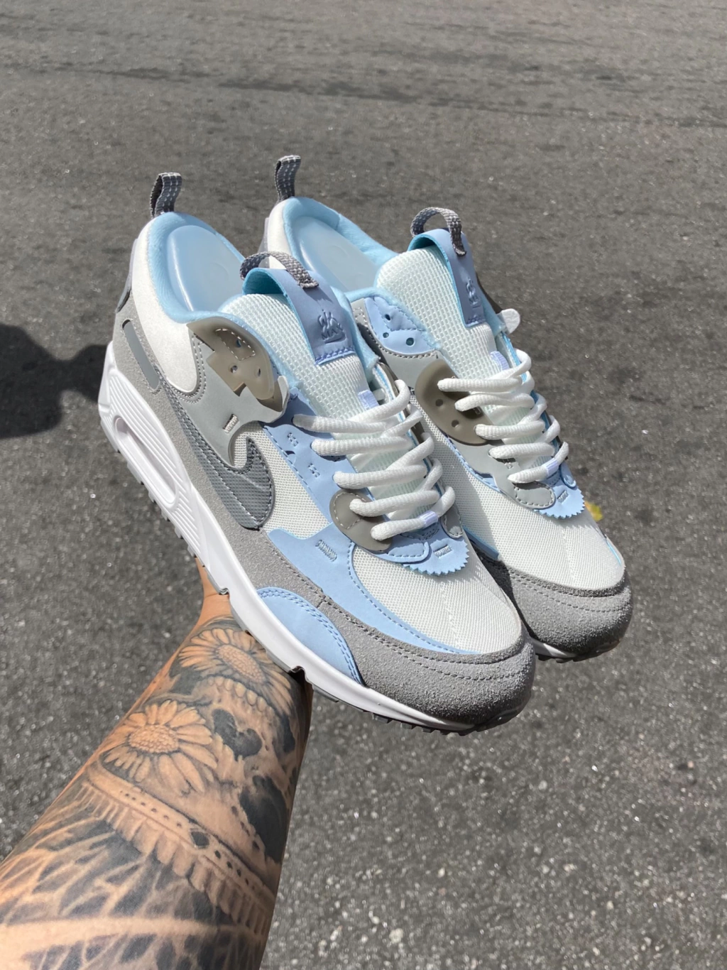 Air max 90 feminino azul fashion bebe