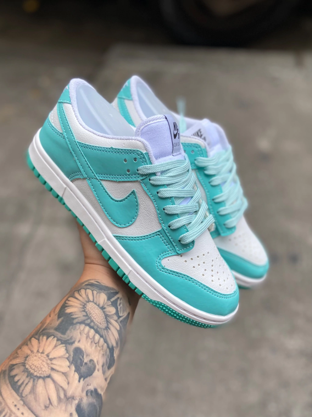 Tenis Nike Dunk Verde Menta Gripho Shoes